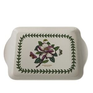 Portmeirion Botanic Garden Tray Magnolia White Melamine Small Trinket tray decor